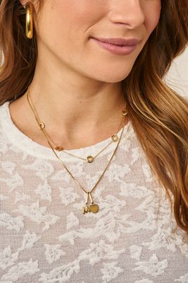 My Jewellery Necklace basic valentine short Goud