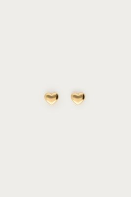 My Jewellery Earrings chubby heart Goud