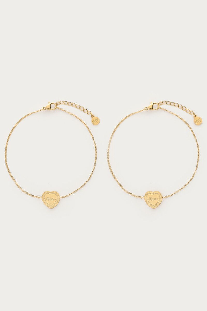 My Jewellery Bracelet set forever together Goud