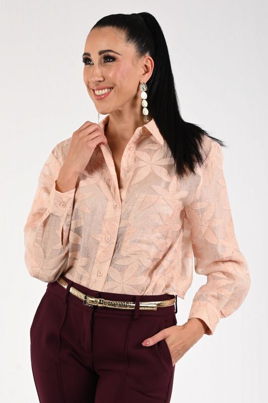 Nukus Sorrento Blouse Flower Roze Nukus Sorrento Blouse Flower Roze