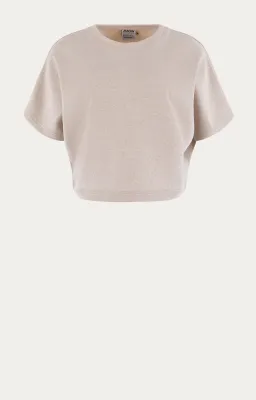 Moscow Eva Sweater Beige/Goud