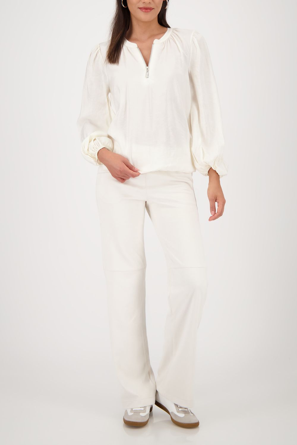 Monari Blouse Cashmere Ecru