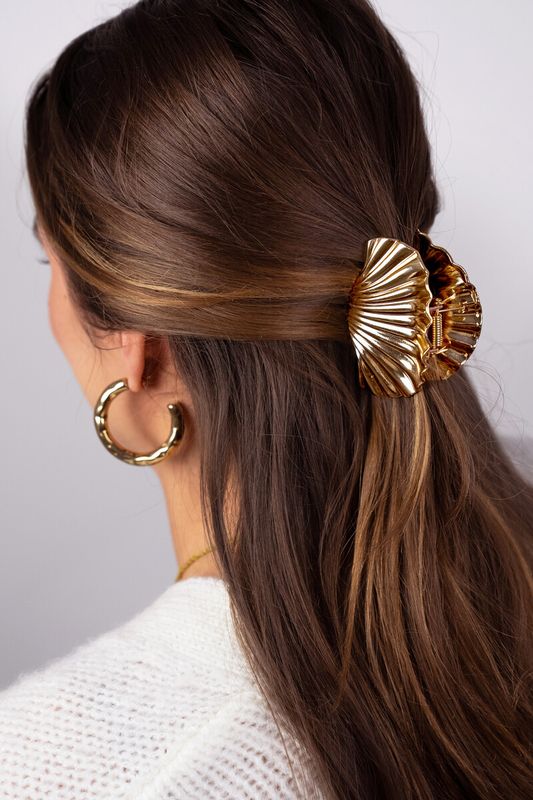 My Jewellery Hairclip shell medium Goud