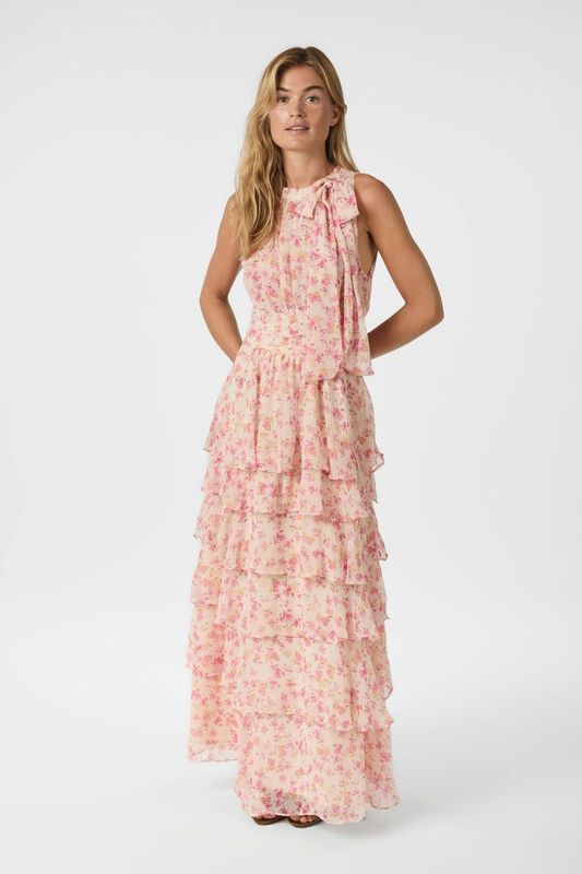 Neo Noir Marli Small Flower Dress Roze