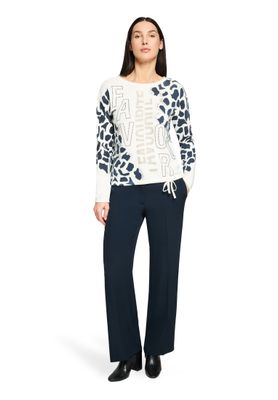 So Cosy trui met print Ecru