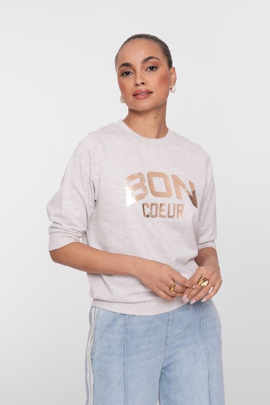 Geisha Sweater foil beige