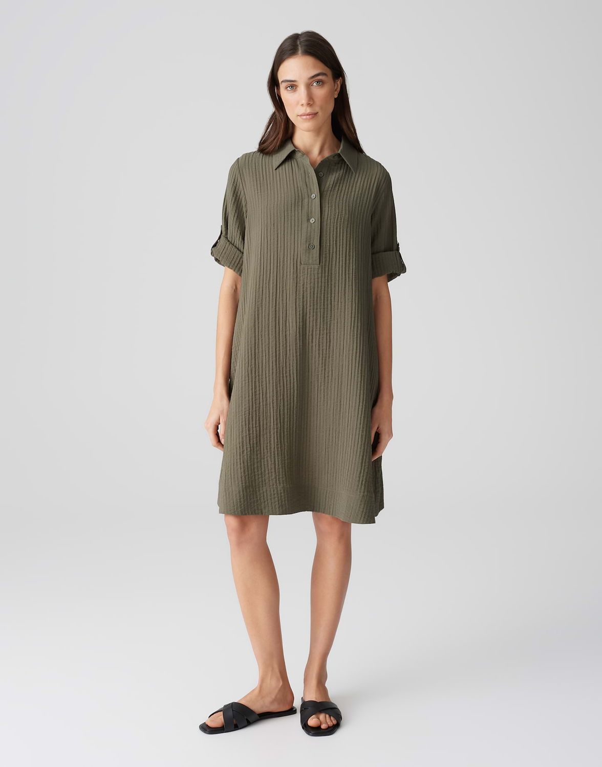 Opus Womara jurk Groen