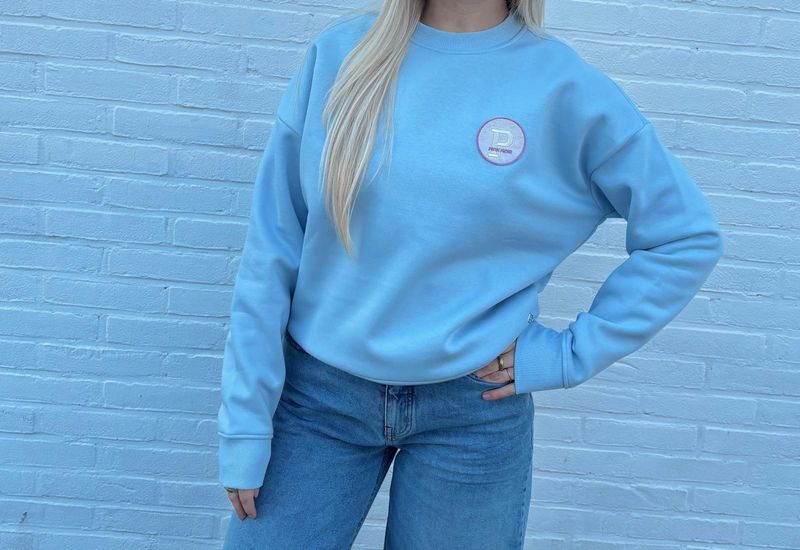 Pink Noir Marcy Sweater Blauw