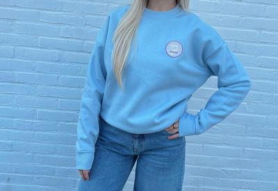 Pink Noir Marcy Sweater Blauw