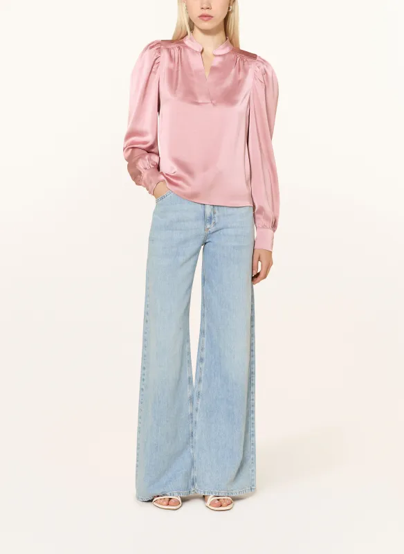 Neo Noir Rosslyn Heavy Sateen Blouse Roze