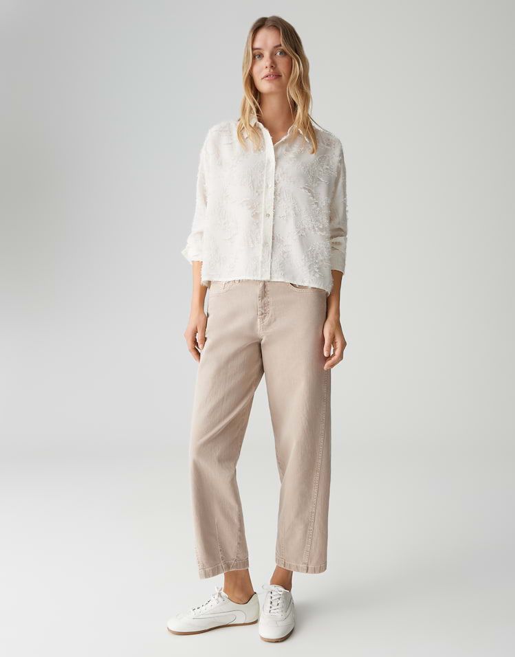 Opus Fenima blouse Ecru