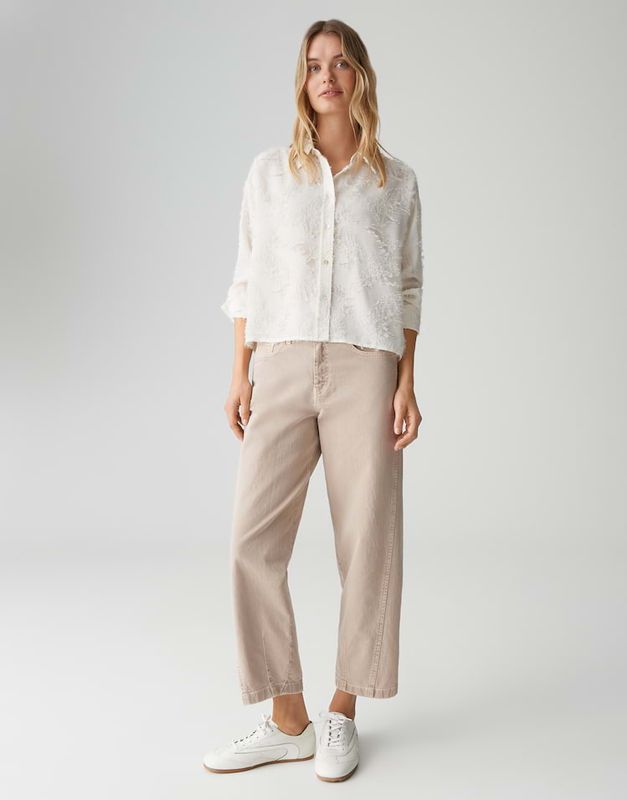 Opus Fenima blouse Ecru