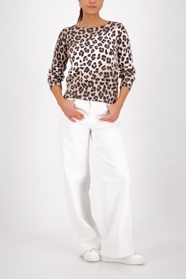 Monari Trui Luipaardprint Bruin