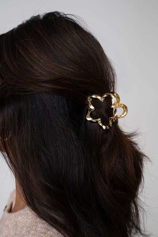 My Jewellery Hairclip Flower Twisted Goud