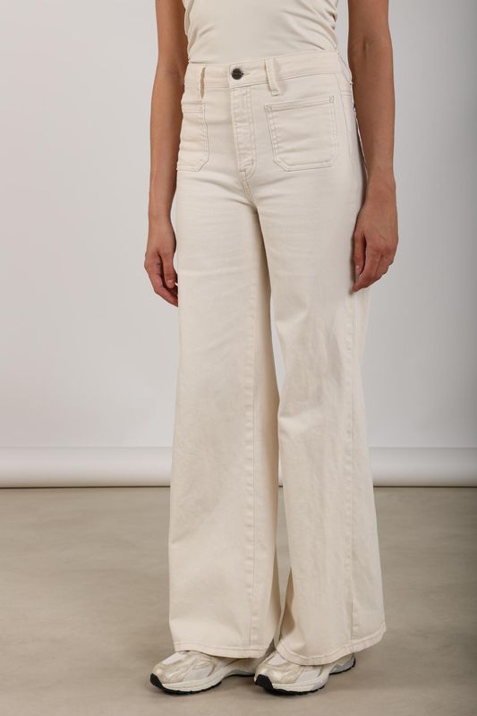 Nukus Scarlet Pants Ecru