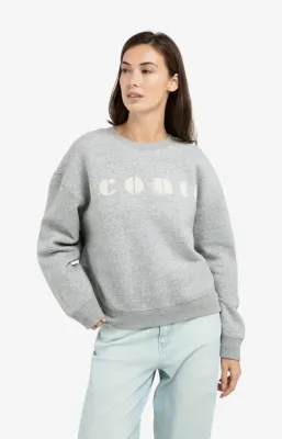 YAYA Zachte sweater met artwork 'iconic'