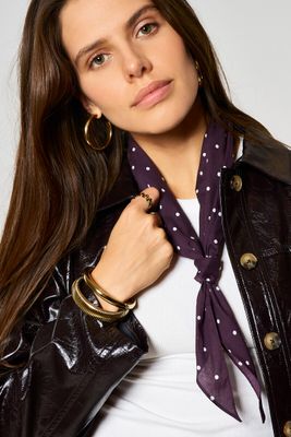 My Jewellery Scarf Polkadot Bruin