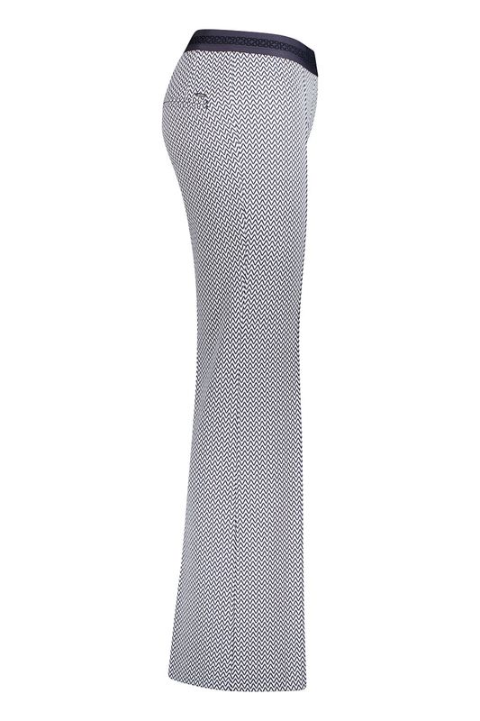 Gardeur Hose Bootcut Slim Blauw zaria