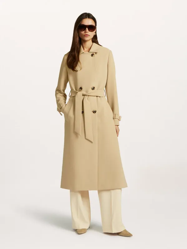 Beaumont Dia trenchcoat Bruin