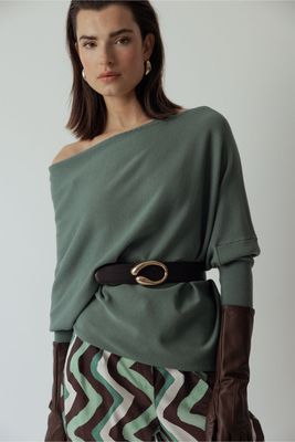 Studio Anneloes Linde pullover Groen