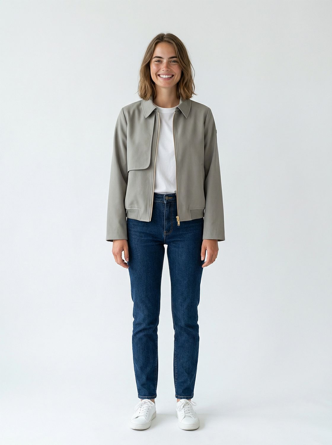 Covered Jacket Berry Groen