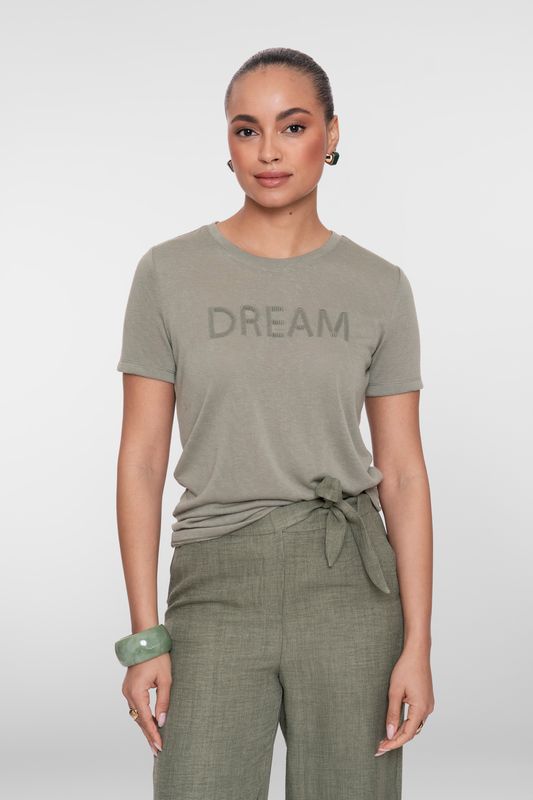 Geisha T-shirt Dream Groen