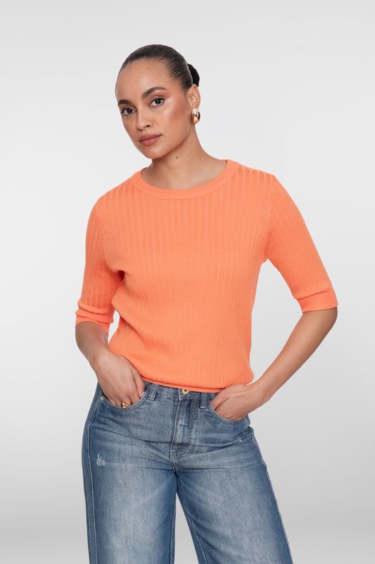 Geisha Basic Shirt Oranje