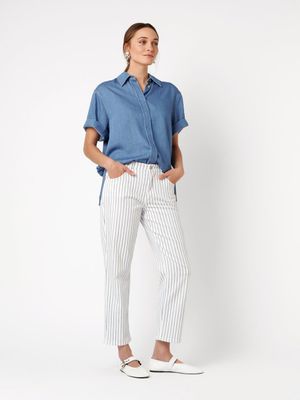 Toni Dress Liv 7/8 Wit