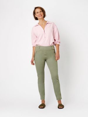 Relaxed by Toni Alice Zip 7/8 Groen