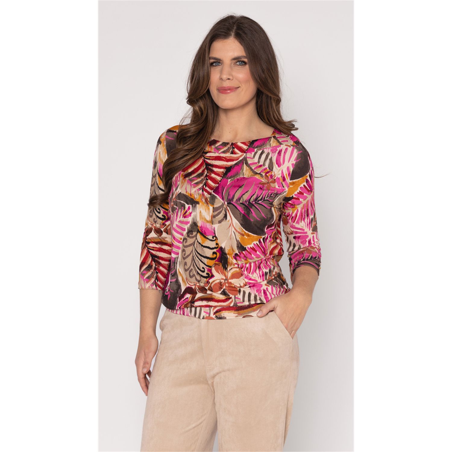 Roberto Sarto Blouson boothals Roze