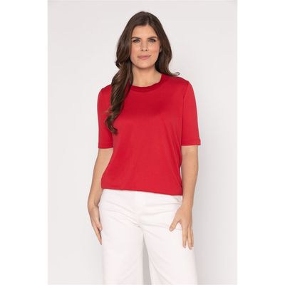 Roberto Sarto Blouson ronde hals Rood