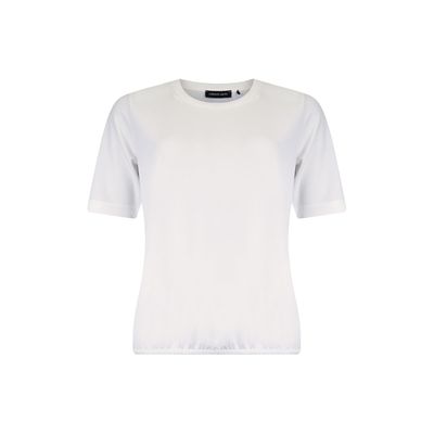 Roberto Sarto Blouson ronde hals Ecru