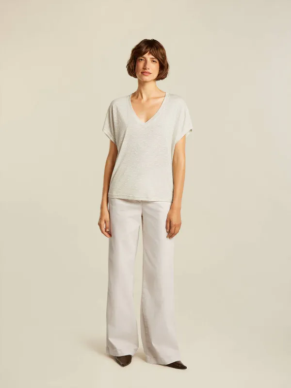 Beaumont Khloe T-shirt Ecru