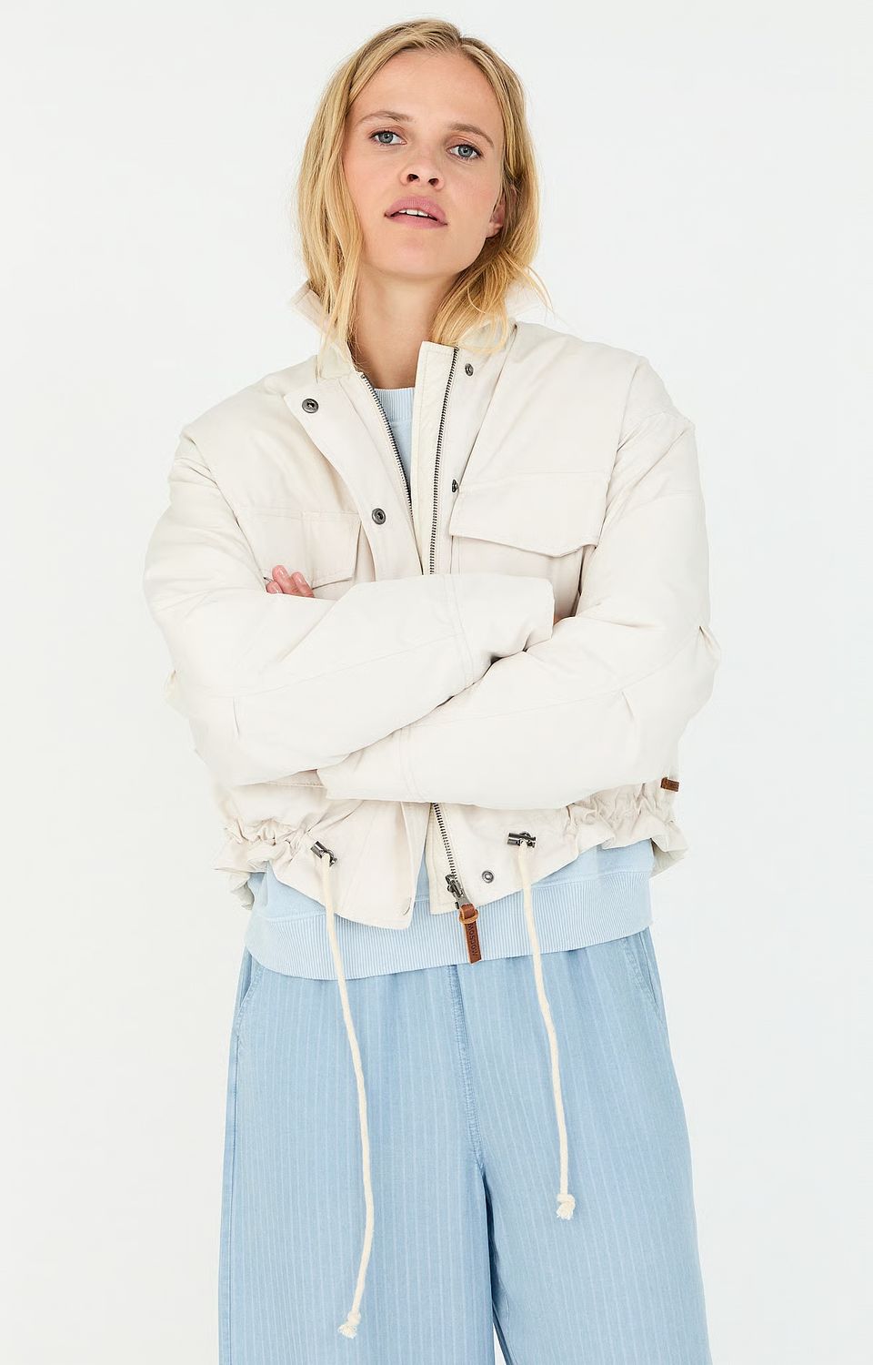 Moscow jas Hameli Ecru