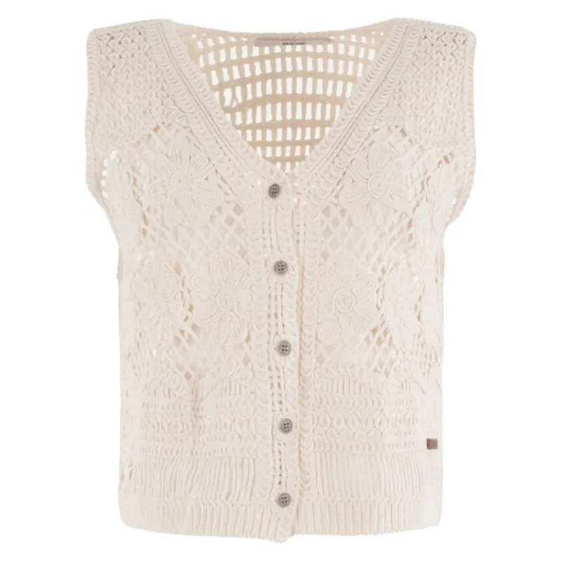 Moscow gilet Tracy Ecru