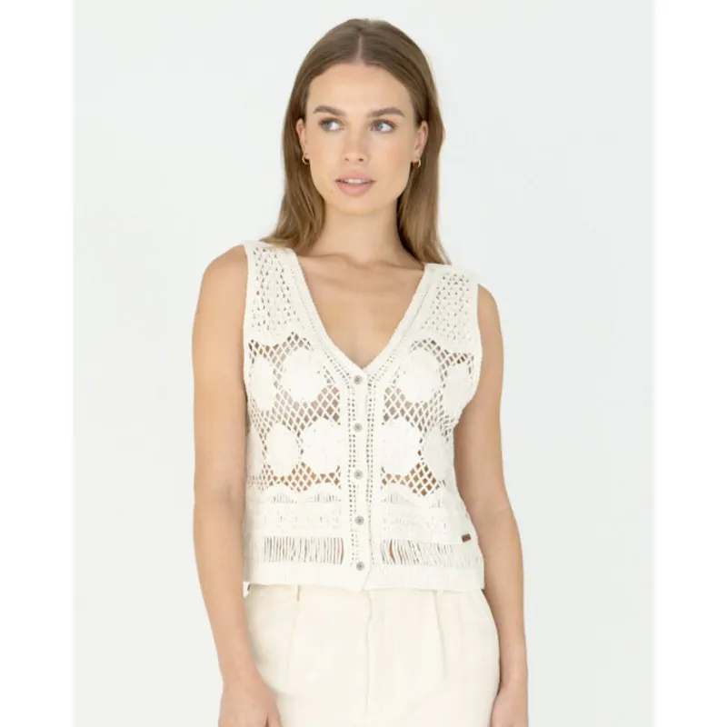 Moscow gilet Tracy Ecru