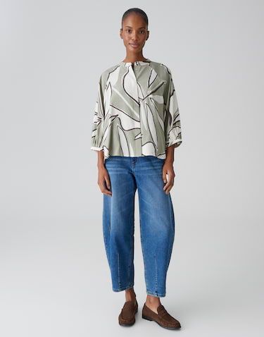 Opus Faloom Blouse Groen