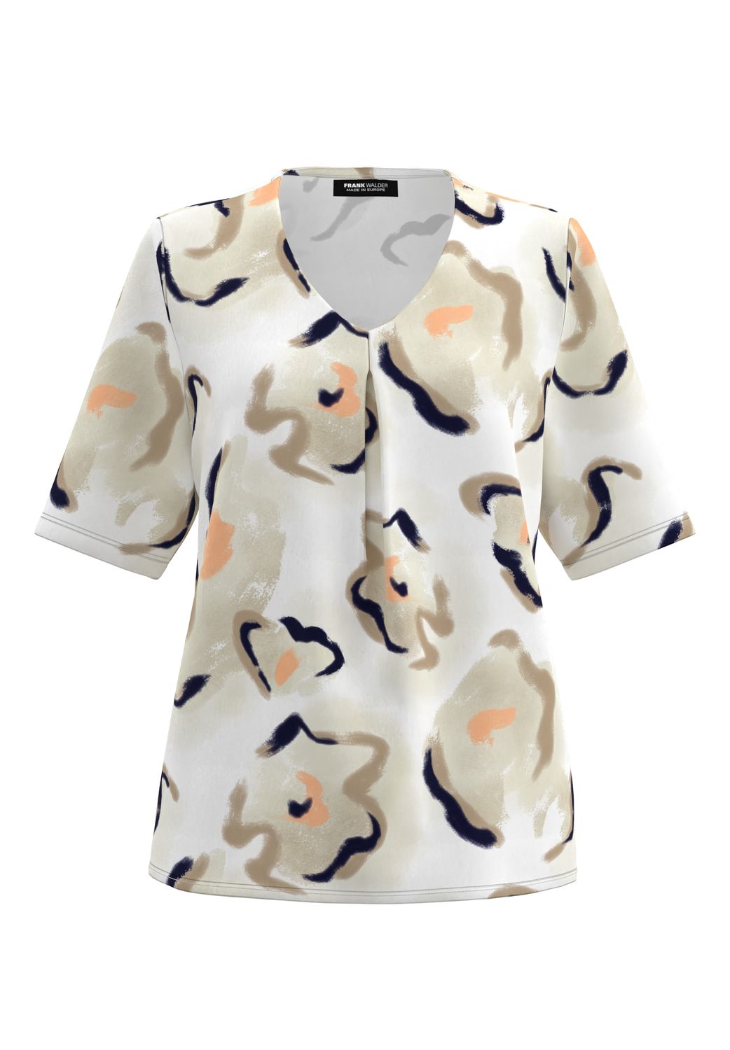 Frank Walder Blouse Shirt Oranje