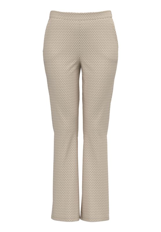 Frank Walder Flaired Jeans Beige