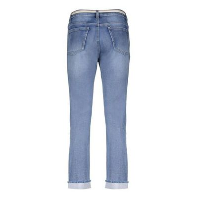 Geisha Jeans turn-up Blauw Helen