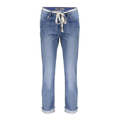 Geisha Jeans turn-up Blauw Helen