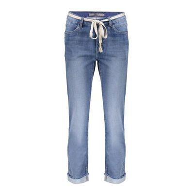 Geisha Jeans turn-up Blauw Helen