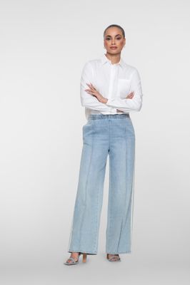 Geisha Trackpants jogdenim Blauw