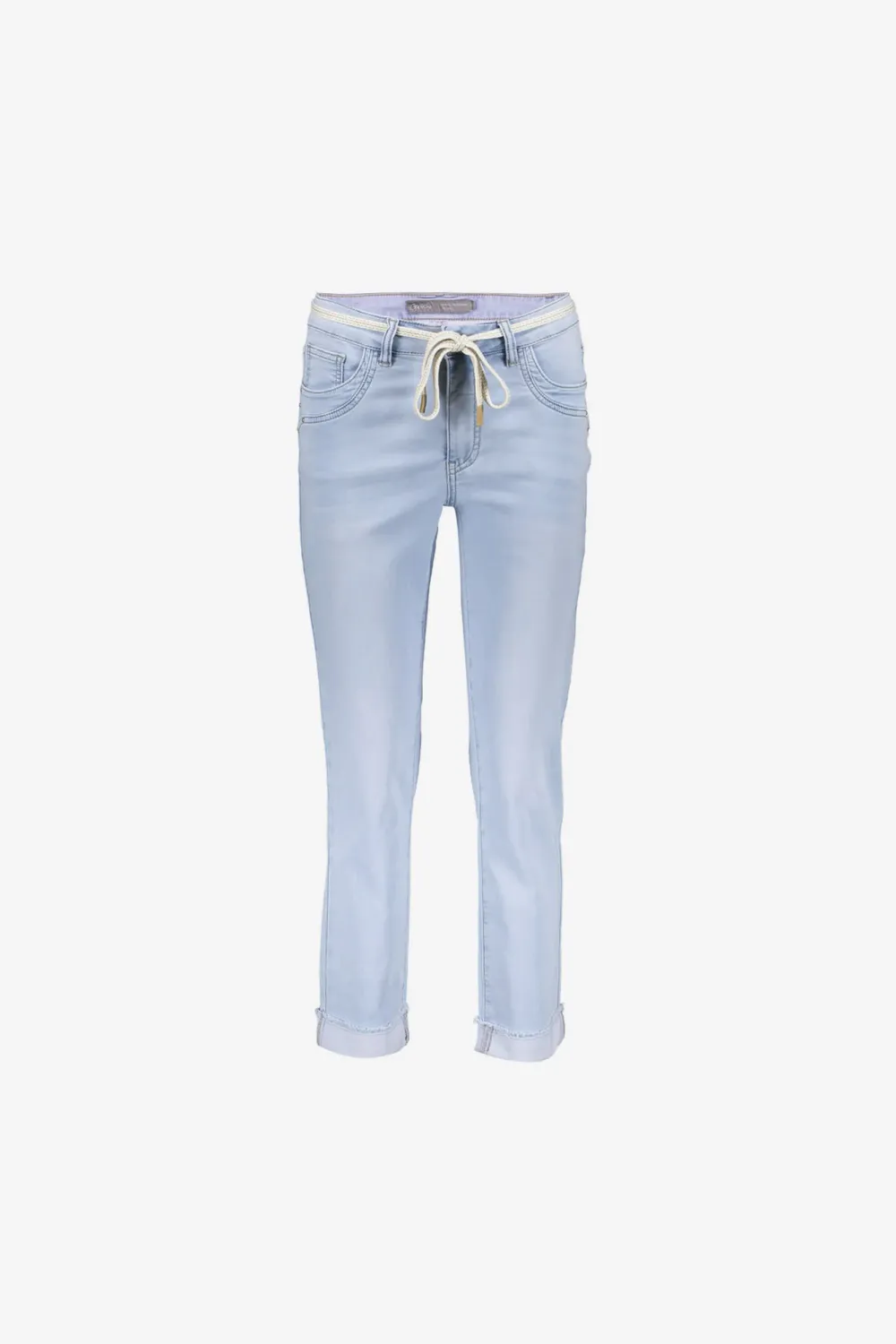 Geisha Jeans turn-up Blauw Helen