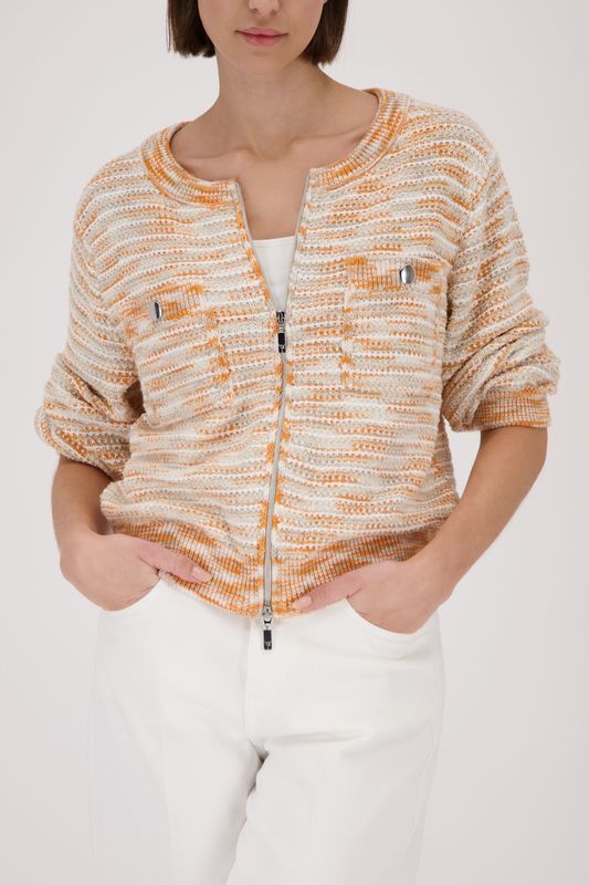 Monari Strickjacke Beige
