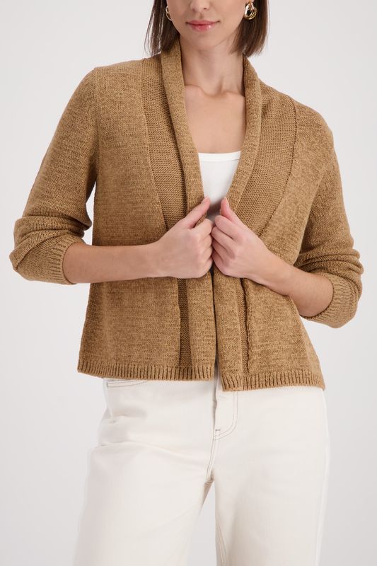 Monari Strickjacke Bruin