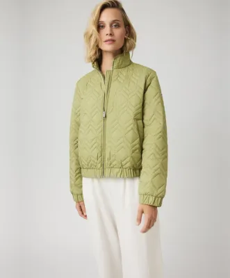 Covered jas Gina Groen