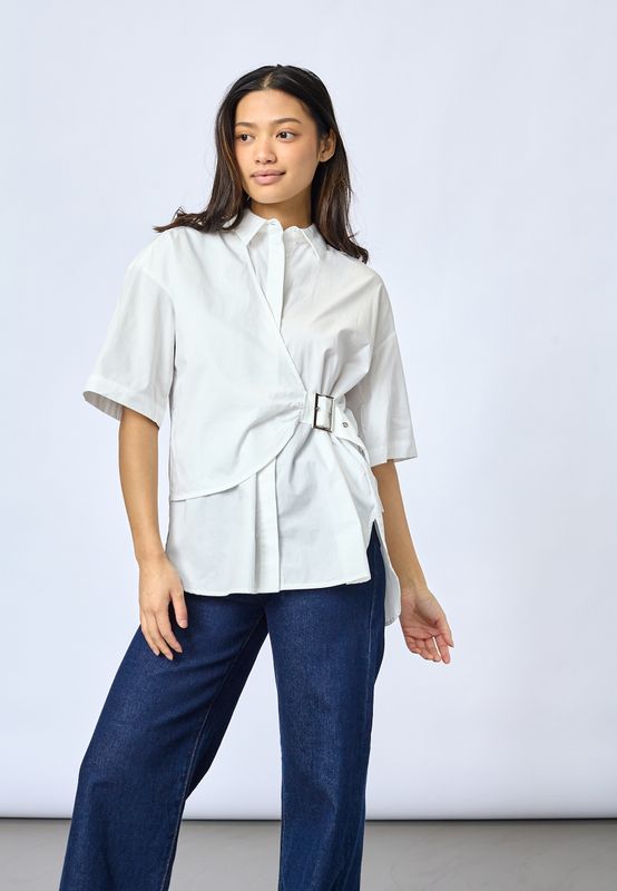 Sisters Point etapa blouse wit