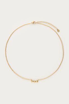 My Jewellery dubbele ketting met rozen Goud