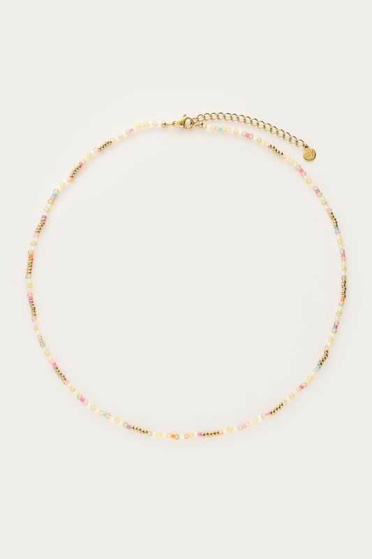 My Jewellery ketting met groene kralen Goud